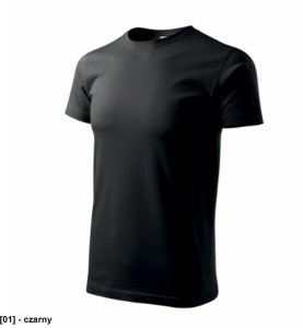 Basic Recycled (GRS) - ADLER - Basic Recycled (GRS) - Koszulka męska, 160 g/m2, 70 % bawełna, 30 % GRS bawełna z recyklingu - czarny M 1