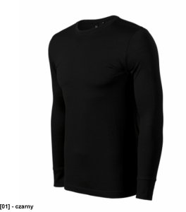 Merino Rise LS - ADLER - Merino Rise LS - Koszulka męska, 190 g/m2, 100 % merino wełna - czarny S 1