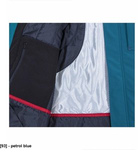 Vertex - ADLER - Vertex - Zimowa kurtka softshellowa męska, softshell, 320 g/m2, 94 % poliester, 6 % elastan - petrol blue S 3