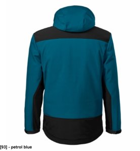 Vertex - ADLER - Vertex - Zimowa kurtka softshellowa męska, softshell, 320 g/m2, 94 % poliester, 6 % elastan - petrol blue S 5