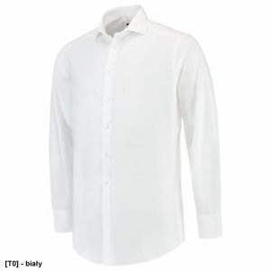 Fitted Shirt - ADLER - Fitted Shirt - Koszula męska, 130 g/m2, 60 % bawełna, 40 % poliester - biały 37 1