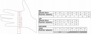 Leki LEKI RĘKAWICE Nordic Active Shark black 6.0 9