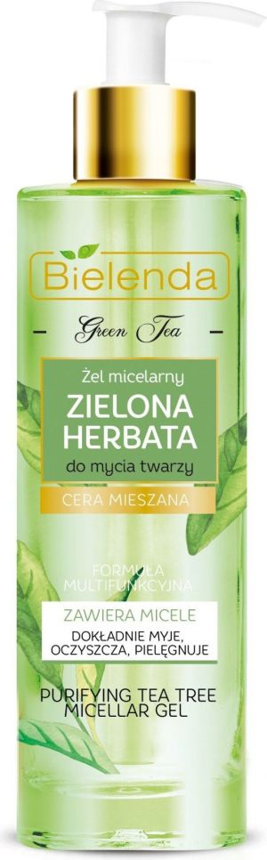 Bielenda Zielona Herbata Żel micelarny oczyszczający do twarzy 200ml 1