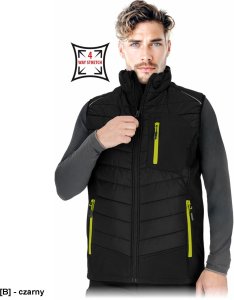 LH-GRANDE-V - Pikowany bezrękawnik ochronny ocieplany, męski 2XL 1