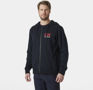 Helly Hansen męska bluza HH LOGO FULL ZIP HOODIE 2.0 30393 597 XL 4