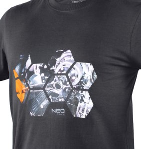 T-shirt z nadrukiem, warsztat, rozmiar L 3