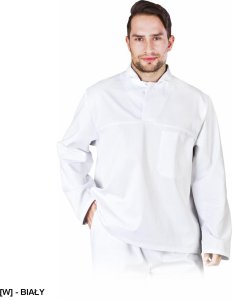 LH-FOOD_JWB - BLUZA DO PRACY W SYSTEMIE HACCP (PRZEMYSŁ SPOŻYWCZY), bez guzików, 65% poliester, 35% bawełna gramatura 210 g/m2 5XL 1