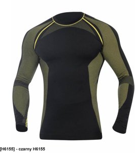 ARDON AKREC - Męski T-shirt długi rękaw odprowadza wilgoć z powierzchni ciała 60% carbon poliester 32% nylon 8% spandex S 2