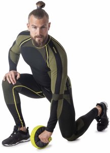 ARDON AKREC - Męski T-shirt długi rękaw odprowadza wilgoć z powierzchni ciała 60% carbon poliester 32% nylon 8% spandex S 4