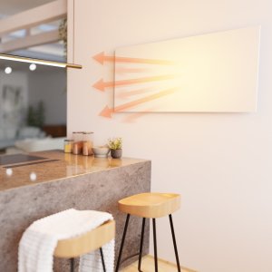 Hombli HBIR-0209 grzejnik Wewnętrzna Biały 700 W Podgrzewacz elektryczny na podczerwień 2