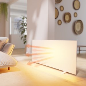 Hombli HBIR-0209 grzejnik Wewnętrzna Biały 700 W Podgrzewacz elektryczny na podczerwień 4