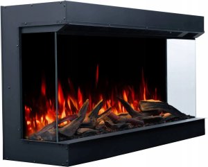 SUPERB 3D 100 cm, Kominek elektryczny LED do zabudowy AFLAMO + DŹWIĘK tel. 504-924-921 LIDER BRANŻY KOMINKOWEJ W POLSCE- zadzwoń! 1