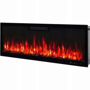 ELITE 107 cm Kominek elektryczny LED ścienny i do zabudowy AFLAMO + DŹWIĘK tel. 504-924-921 LIDER BRANŻY KOMINKOWEJ W POLSCE- zadzwoń! 1