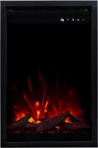 Aflamo Wkład AFLAMO 3D 60x40 cm, wkład elektryczny LED do zabudowy AFLAMO PLUS + DŹWIĘK 2