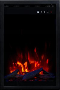 Aflamo Wkład AFLAMO 3D 60x40 cm, wkład elektryczny LED do zabudowy AFLAMO PLUS + DŹWIĘK 3