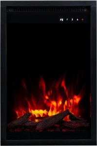 Aflamo Wkład AFLAMO 3D 60x40 cm, wkład elektryczny LED do zabudowy AFLAMO PLUS + DŹWIĘK 6