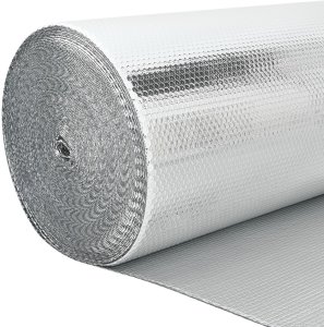 vidaXL Srebrny Aluminium i Folia Bąbelkowa 1 x 15 m Odbłyśnik Ciepła 1