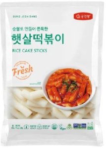 Koreańskie tteokbokki kluski ryżowe topokki rice cake w słupkach azja 500g 1