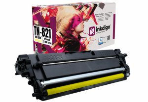 Toner INKDIGO do BROTHER TN 821 12k Yellow P 1