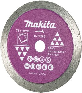 MAKITA TARCZA DIAMENTOWA  76x10mm PEŁNA (NA SUCHO) 2