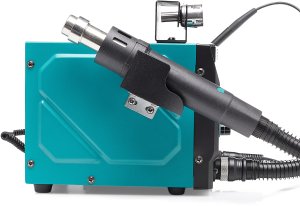 Stacja Lutownicza Hot Air Lutownica Yihua 992D-III Groty C245 C210 6 DYSZ 9