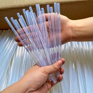 Wkłady klejowe Techrebal 11 mm x 300 mm przezroczyste 10 szt. 5