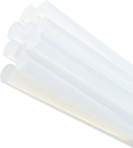 Wkłady klejowe Techrebal 11 mm x 300 mm przezroczyste 10 szt. 6