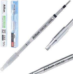 Grot z Grzałką Aixun 245 C245 T245 3mm Dłuto do Lutownicy JBC YIHUA SUGON 1