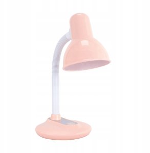 Ideus Pesto 04427 lampa stołowa lampka 1x15W E27 różowa 1