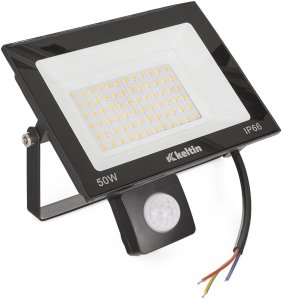 Naświetlacz LED 50W z czujnikiem ruchu – barwa biała ciepła 2700K (20) 1