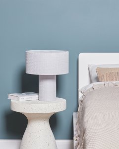 Lampa stołowa Beliani Lampa stołowa MALIPS Szary 4