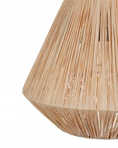 Lampa wisząca Beliani Lampa wisząca DAMIT Plecionka 6