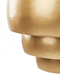 Lampa wisząca Beliani Lampa wisząca MBANGO Metal Złoty 7