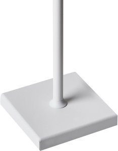 Lampa stołowa Beliani Bezprzewodowa lampa stołowa LED BACEIRO Ze ściemniaczem Metal Biały 11