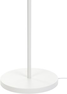 Lampa podłogowa Beliani Lampa podłogowa LOURENS Metal Kremowy 9