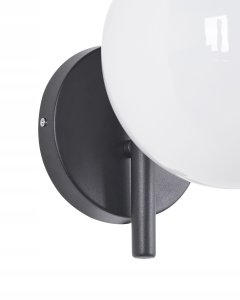Kinkiet Beliani Lampa ścienna ogrodowa KULSI Czarny 5