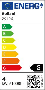 Lampka biurkowa Beliani czarna  (505421 Bel) 12