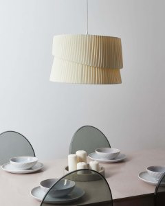 Lampa sufitowa Beliani BIRIM Beżowy (519766 Bel) 3