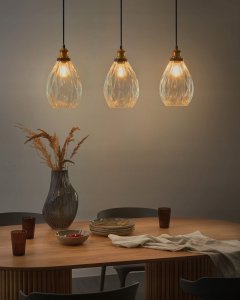 Lampa wisząca COOSA Szkło Przezroczysty Lumarko! 1
