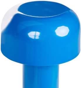 Lampa stołowa Beliani Bezprzewodowa lampa stołowa LED BESOS Ze ściemniaczem Metal Niebieski 7