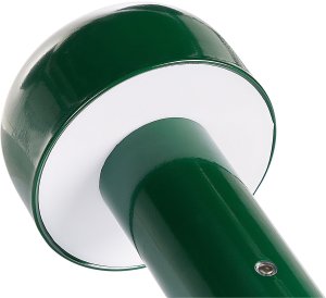 Lampa stołowa Beliani Bezprzewodowa lampa stołowa LED BESOS Ze ściemniaczem Metal Zielony 8