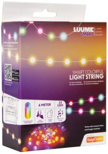 Inteligentne LAMPKI LED 5M RGB BLUETOOTH Tuya 1