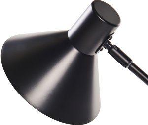 Lampka biurkowa Beliani Lampa biurkowa PINKEEN Metal Czarny 7