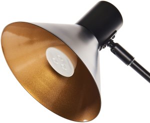 Lampka biurkowa Beliani Lampa biurkowa PINKEEN Metal Czarny 8