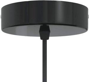 Lampa wisząca vidaXL Lampa wisząca z regulacją wysokości E27 połysk szary 7