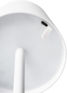 Lampa stołowa Beliani Bezprzewodowa lampa stołowa LED VALIRA Metal Biały 2