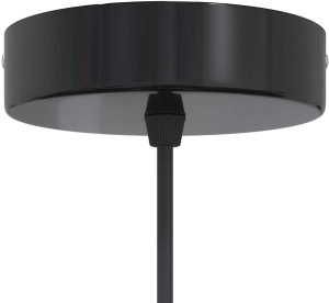 Lampa wisząca vidaXL Lampa wisząca z regulacją wysokości E27 połysk czerwony 7