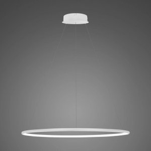 Lampa wisząca Ledowe Okręgi No.1 80cm 4k biała Dali (Barwa światła dzienna, Kolor Biały, Możliwość ściemniania tak) 1