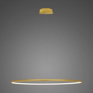 Lampa wisząca Ledowe Okręgi No.1 100cm 4k złota Dali (Barwa światła dzienna, Kolor Złoty, Możliwość ściemniania tak) 1