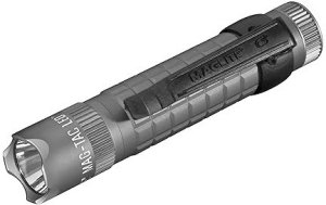 Maglite Mag-Tac crowned bezel Taschenlampe grau 2